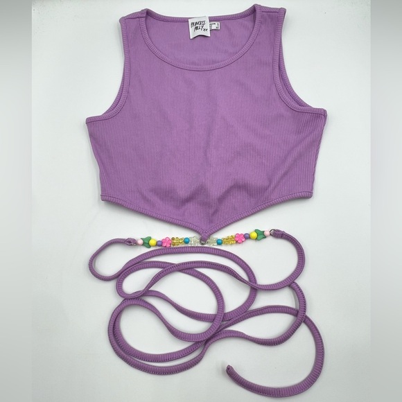 PRINCESS POLLY ALMINA BEADED TOP - Picture 4 of 11